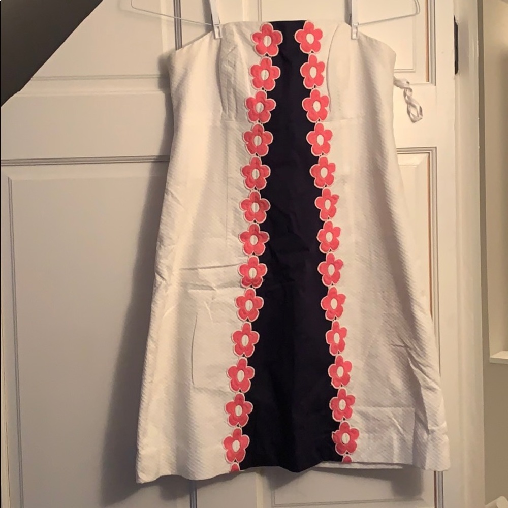 Lilly Pulitzer Strapless Dress - size 4